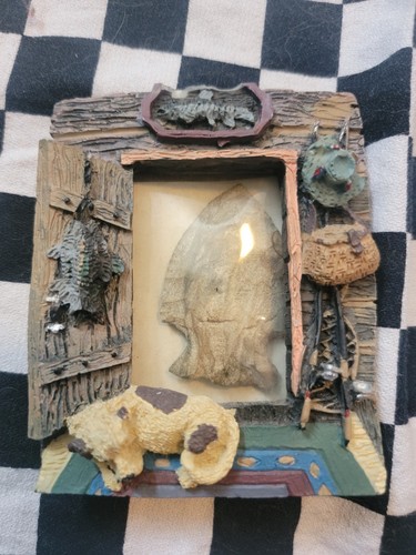 Rustic arrowhead shadow box - shadow,